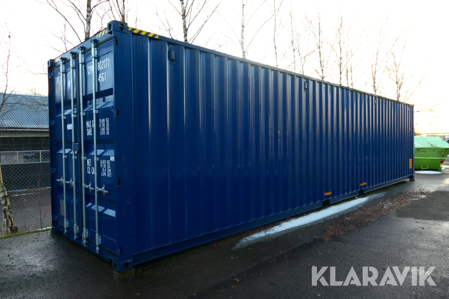 40 fot High Cube sjöcontainer / 12m container extra hög Cont