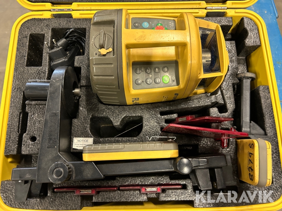 Plan och vertikallaser med Handmottagare Topcon RL-VH3A / LS-70B