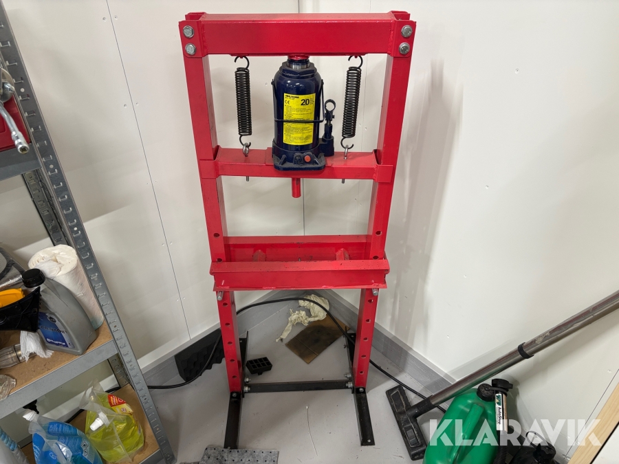 Hydraulpress Biltema 20 ton