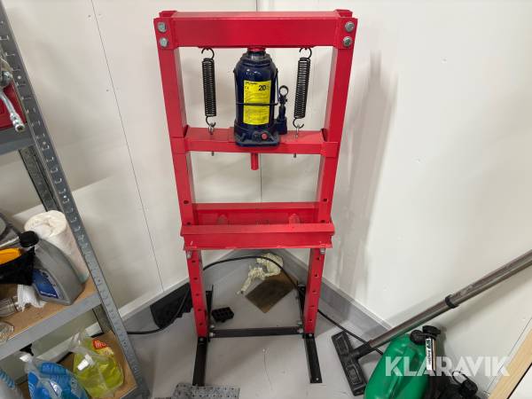 Hydraulpress Biltema 20 ton