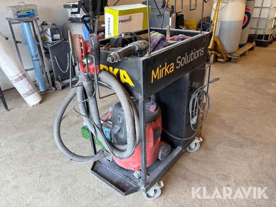 Slipvagn med tillbehör Mirka