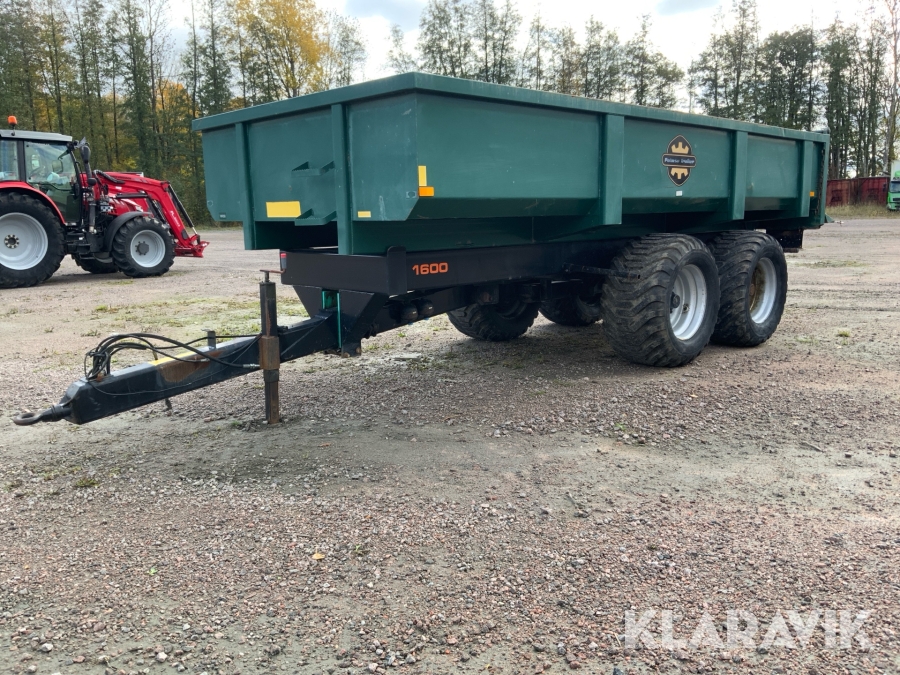 Dumpervagn Palmse Trailer 1600