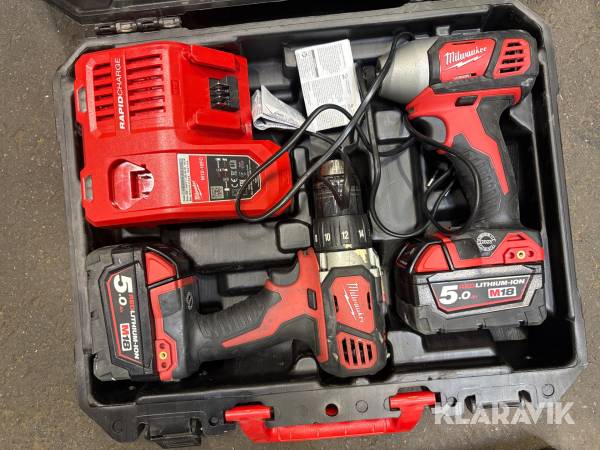 Skruv och mutterdragare Milwaukee M18. BDD + BID