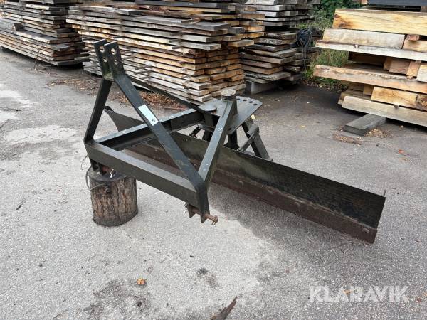 Snöblad 220cm trepunkts svängbart
