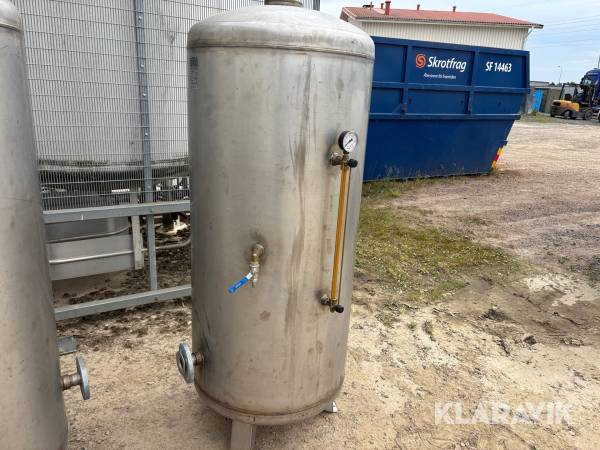 Vattentank Aqua Rostfritt Ab Hydrofor 500L 6bar / 500Liter