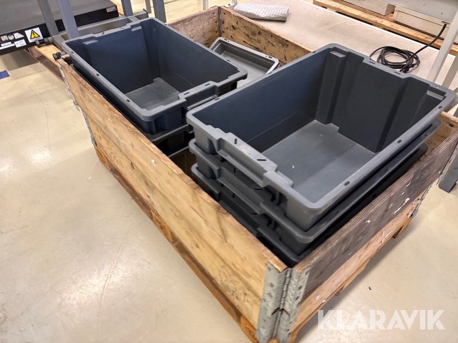 Förvaringslådor 10 st