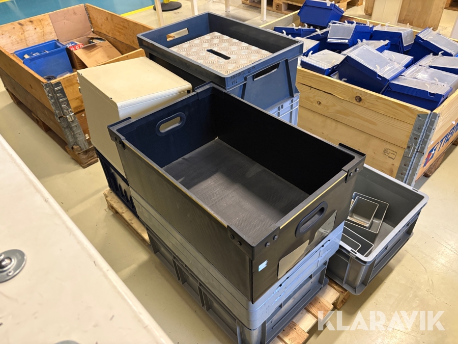 Förvaringslådor parti