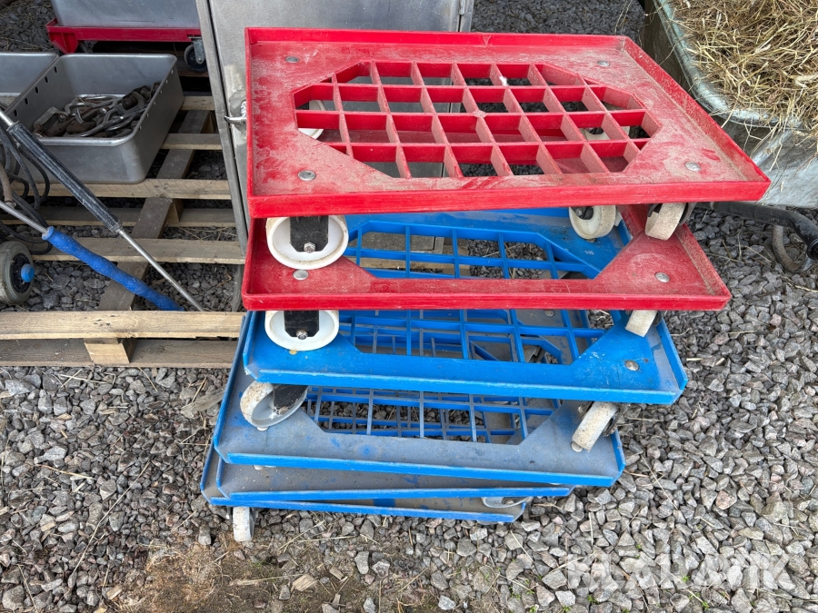 Plasttrallor/backvagnar GS 6 st