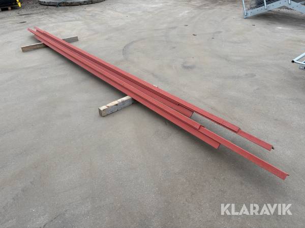 L Profil stålBalkar 8st