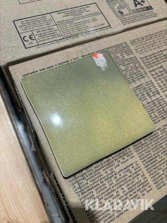 Kakel 10x10 Grönt Blank 10 m2