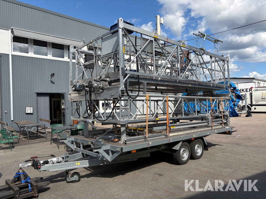 UVM-plattform Tractel UVM 10L Plattform för vindkraftverk inkl. trailer