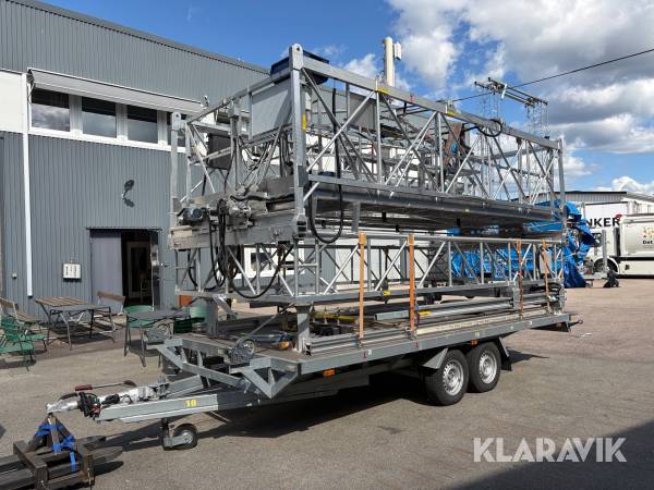 UVM-plattform Tractel UVM 10L Plattform för vindkraftverk inkl. trailer