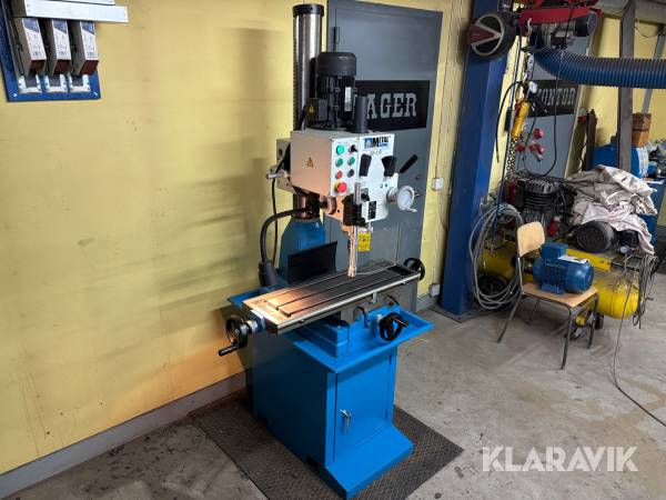 Kombinerad fräs / pelarborrmaskin Pela BF 41P
