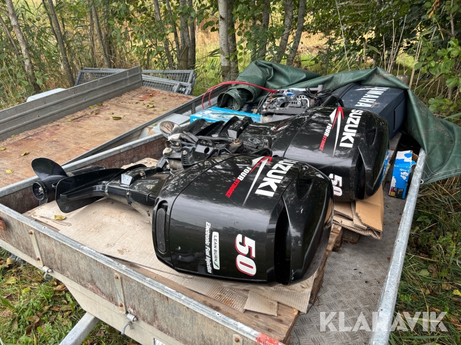 Båtmotorer Suzuki och Yamaha