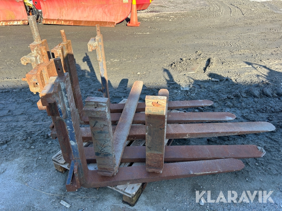 Lösa pallgafflar 7 st