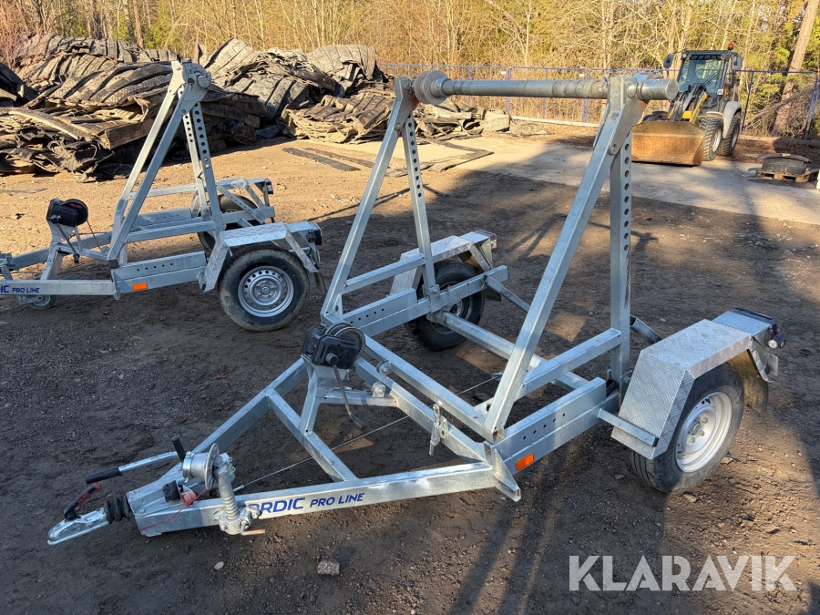 Kabelvagn Nordic Trumvagn 1350