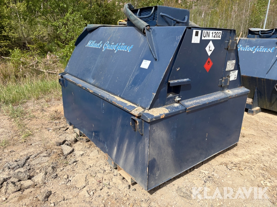 Dieseltank Färmartanken 1500 liter