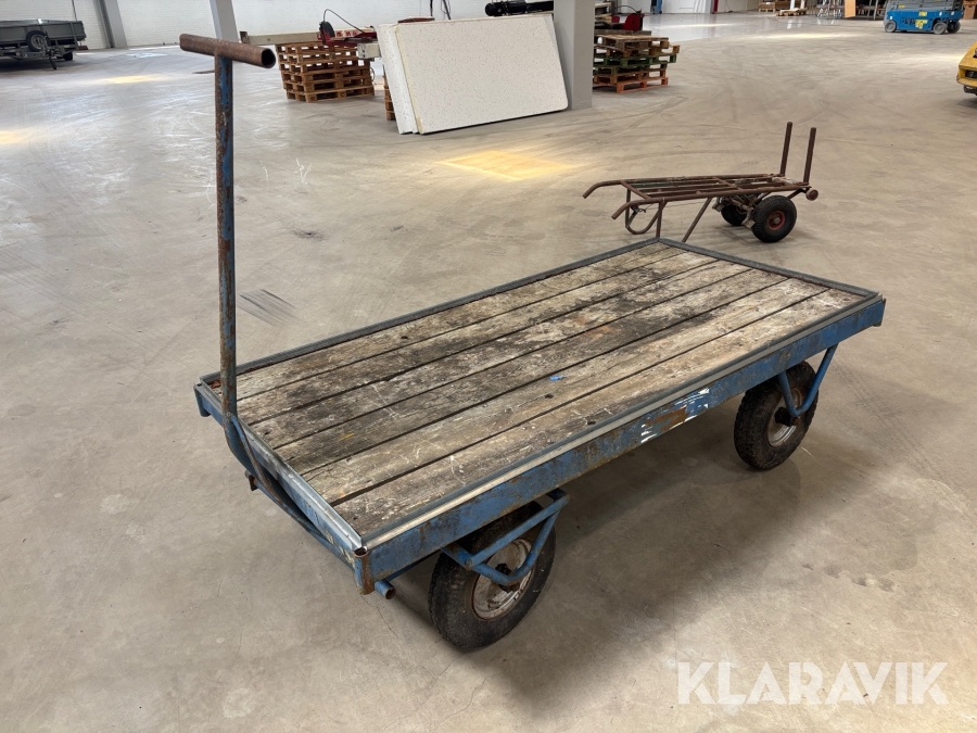 Materialvagn 2x1m