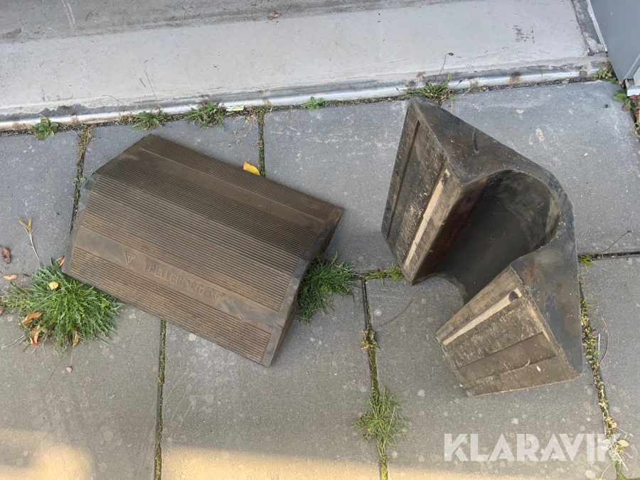 Överkörningsskydd för kabel Trelleborg 2 st