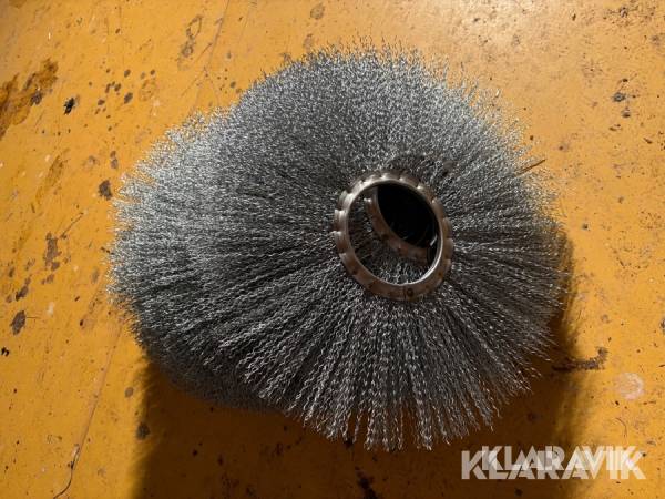 Parti med borstar till sopmaskin