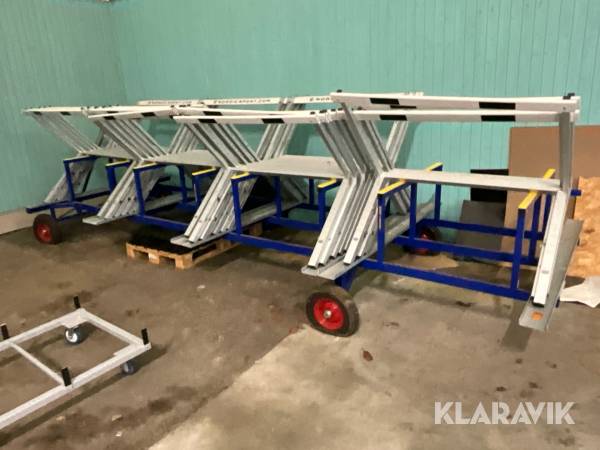 Friidrottshäckar 34st Nordic Sport Viking II med vagn