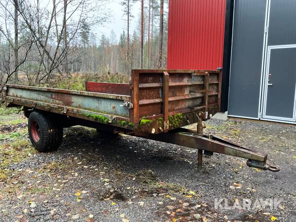 Traktorkärra/Traktorvagn Gisebo TK61/UB Tippbar