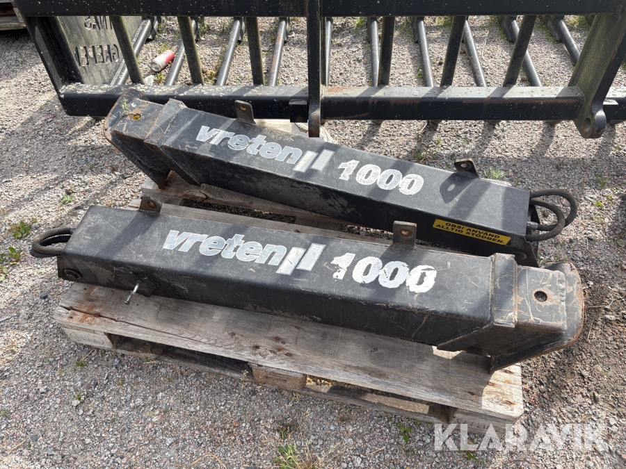 Stödben Vreten 1000