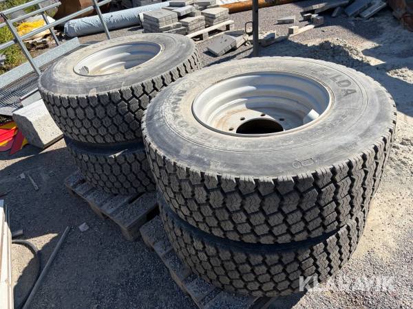 Vinterdäck Fulda Ecocontrol På fälg 385/65R22.5 4 st