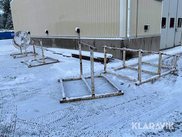 Trummställningar för 6st trummor