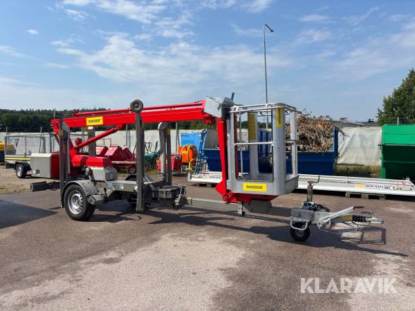 Släpvagnslift Omme M12EBJ