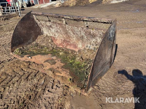 Skopa Huddig 3,2m3 Stora BM