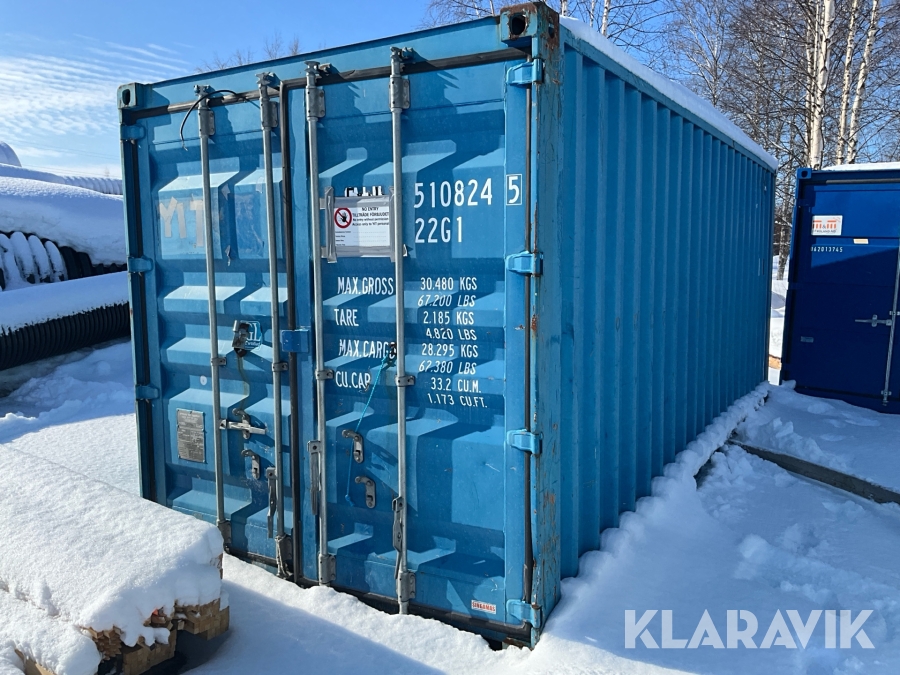 Container 20 fot inredd