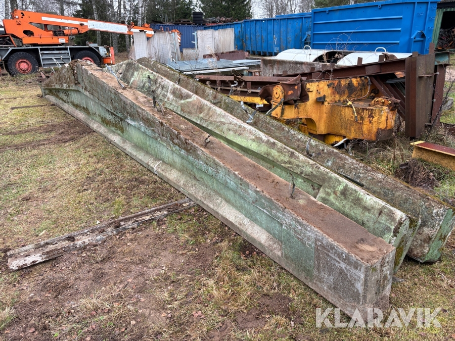 Takstolar i betong 3st