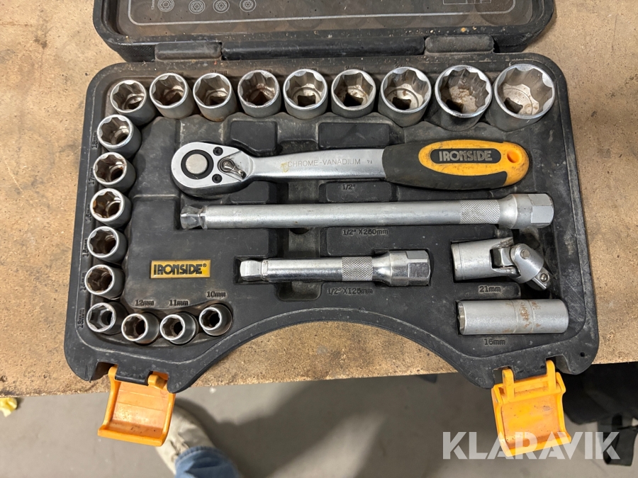 Hylsnyckelsats IronSide komplett