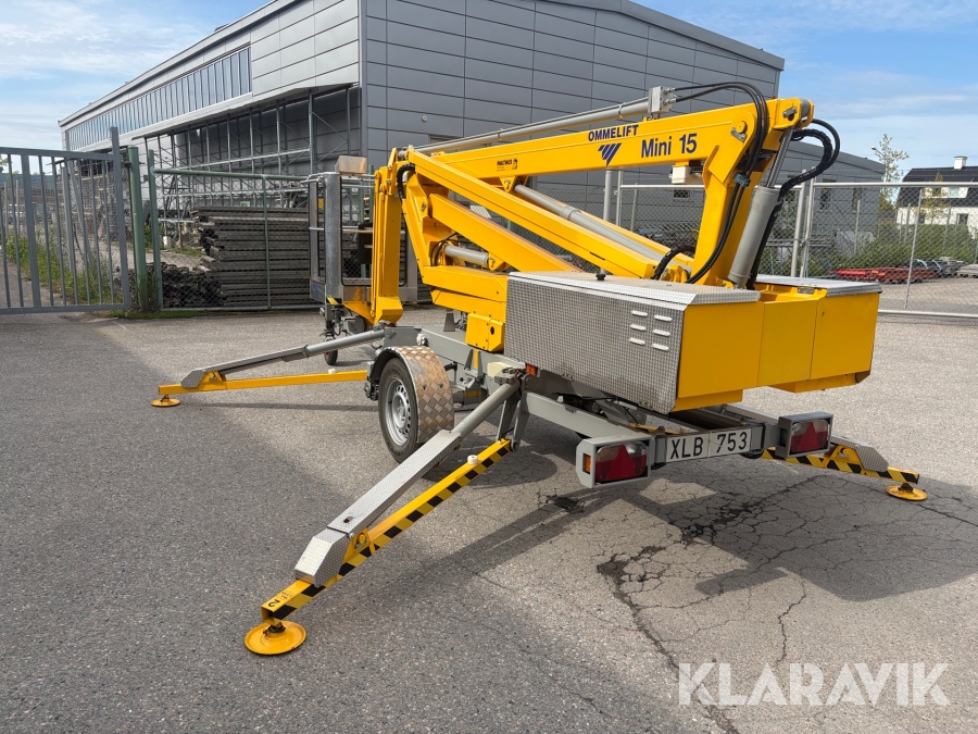 Släpvagnslift Omme 15EXBJ