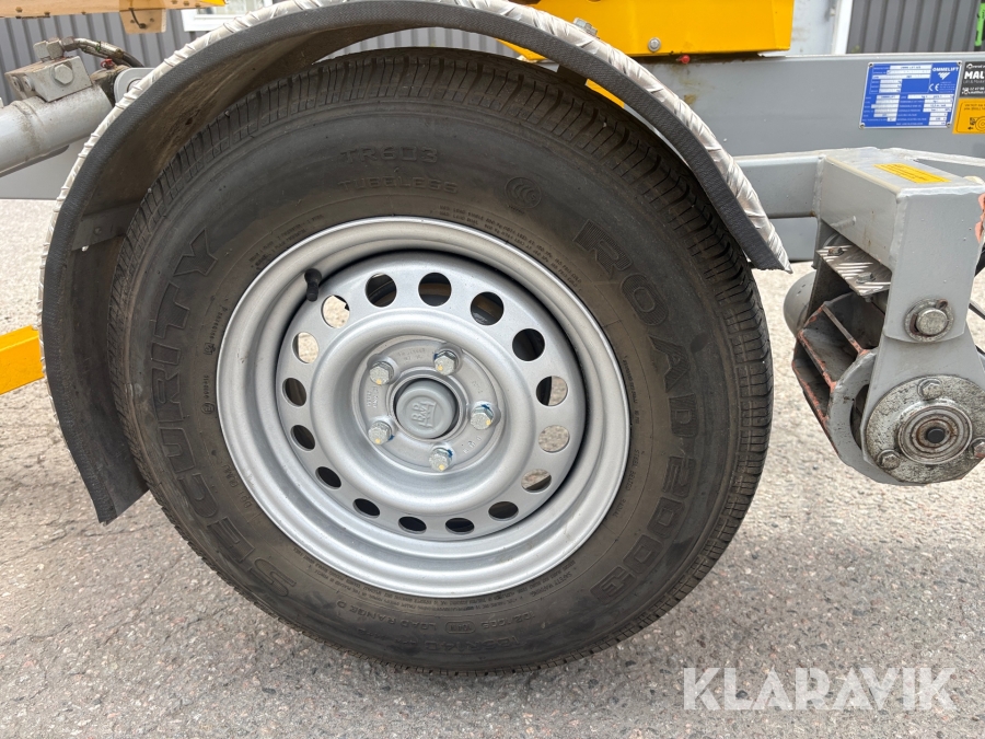 Släpvagnslift Omme 15EXBJ