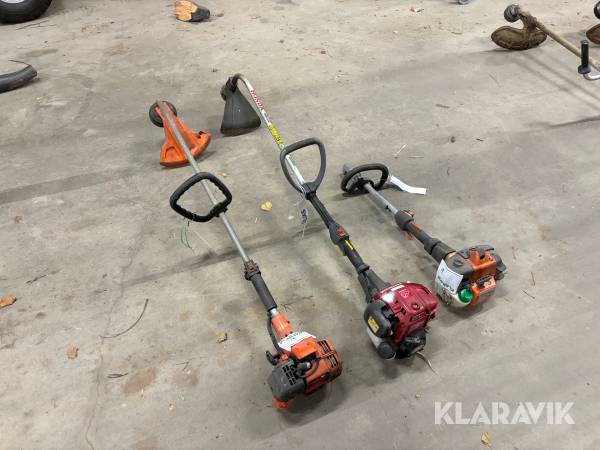 Grästrimmer Honda / Husqvarna 2 st 1 st motor 