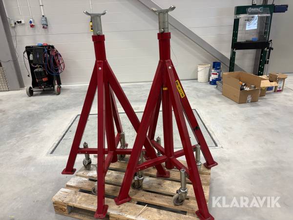 Pallbockar 7,5 T Fordonslyftar 2st