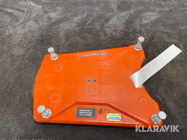 Vakuumplatta för kärnborrmaskiner. Husqvarna Vacuumplatta