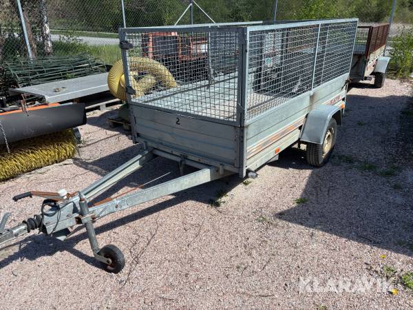 Personbilssläp Kafo BD7527UH