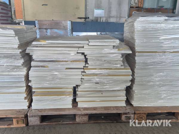 Undertaksplattor 600x600mm, ca 220kvm