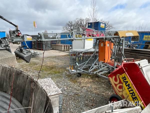 Belysningsmast på hjul Ferex Conlight 12meter