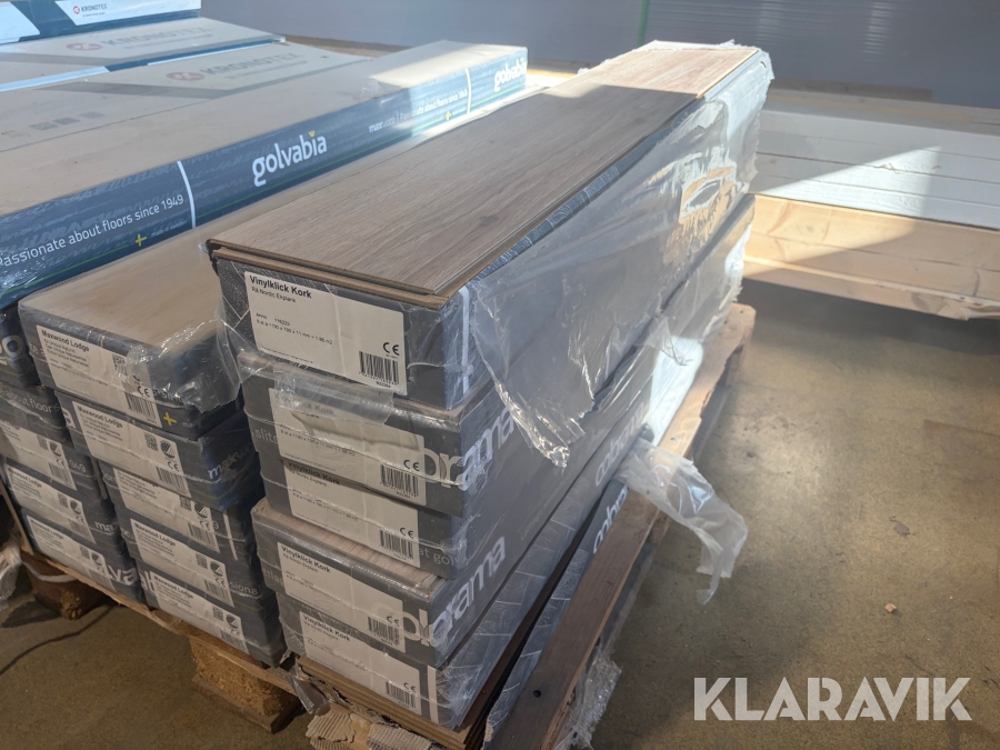 Vinyl klickgolv ca11m2