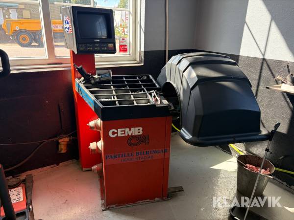 Balanseringsmaskin Cemb C34 till personbilar