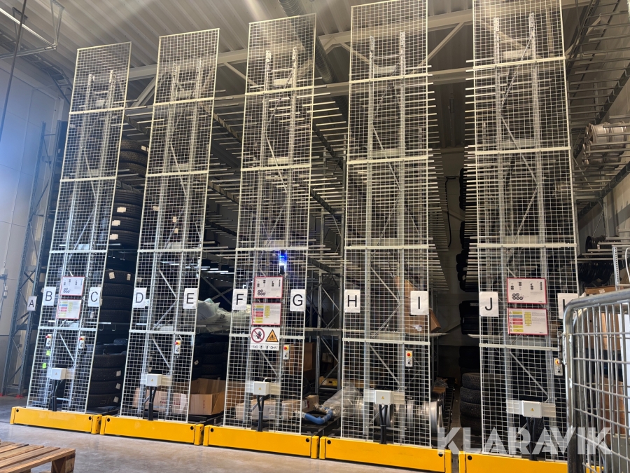 Mobilt däckställ BLS med truck