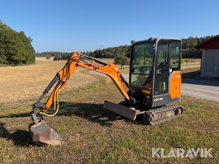 Grävmaskin Doosan DX19