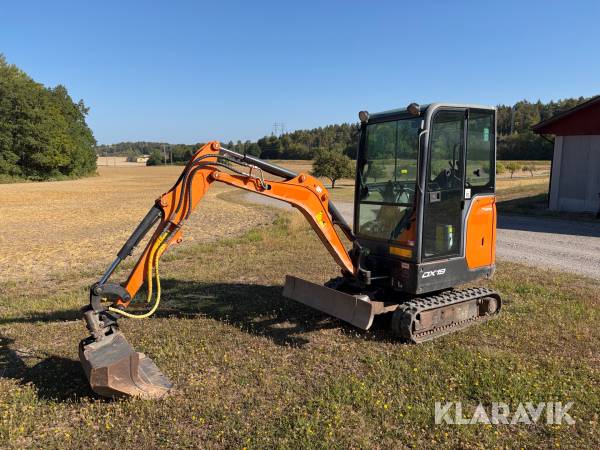 Grävmaskin Doosan DX19