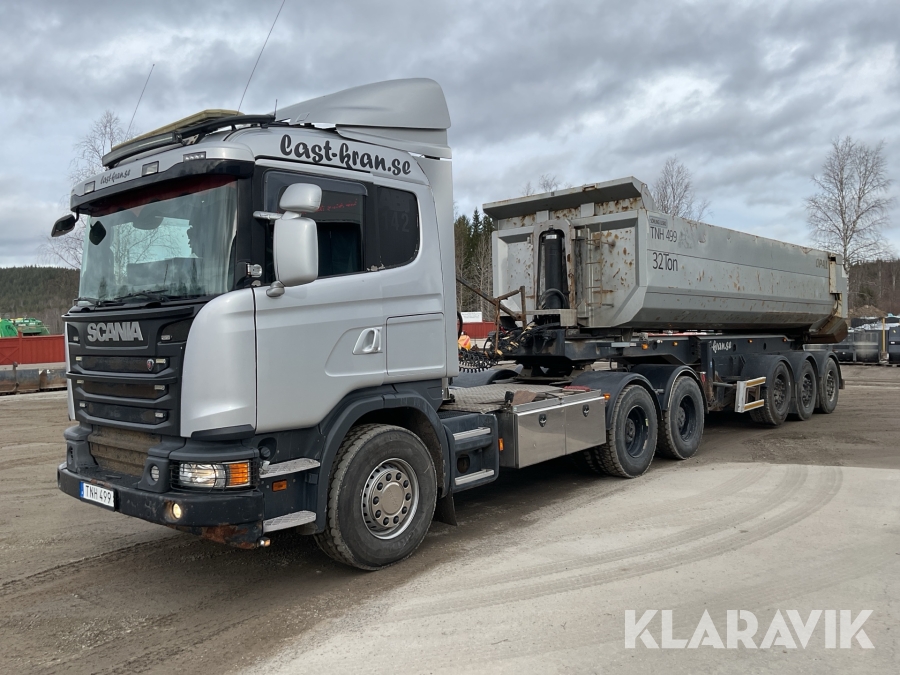 Lastbilsekipage Scania G490LA6X4HSA tandembil