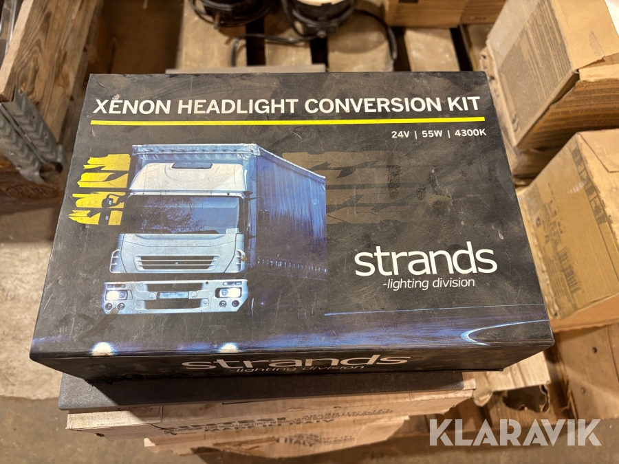 Xenonkonvertering Strands 24V 55W 4300K H4
