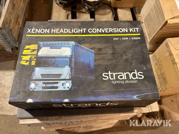 Xenonkonvertering Strands 24V 55W 4300K H4